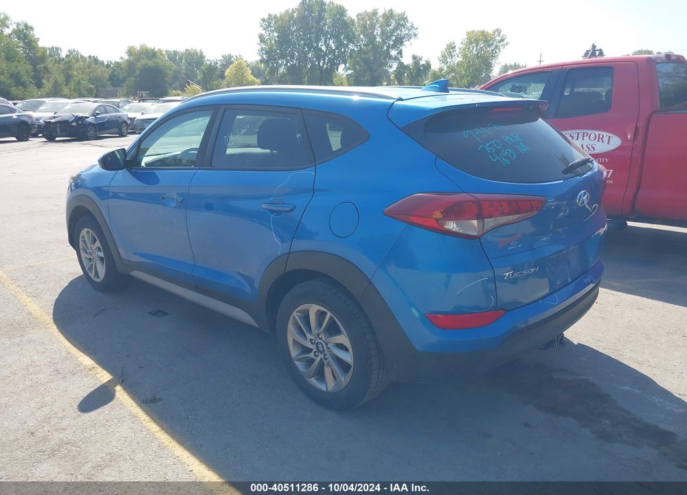 2018 HYUNDAI TUCSON SEL VIN: KM8J3CA46JU654893