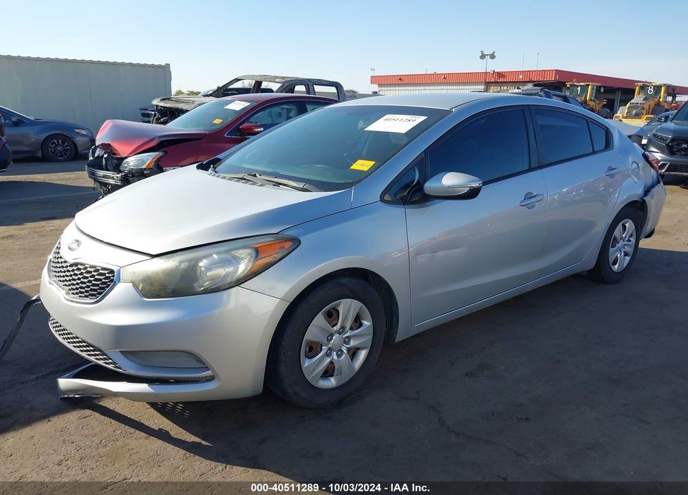 2015 KIA FORTE LX VIN: KNAFX4A6XF5429994