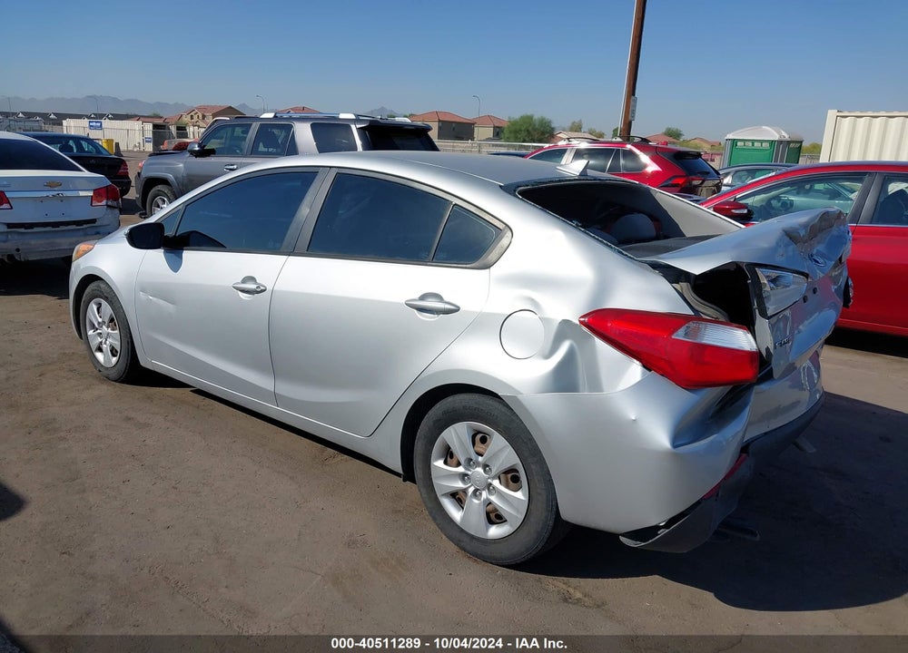 2015 KIA FORTE LX VIN: KNAFX4A6XF5429994