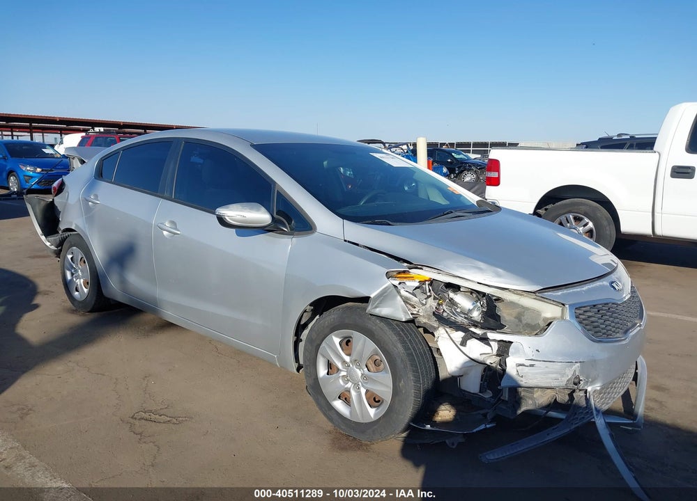 2015 KIA FORTE LX VIN: KNAFX4A6XF5429994