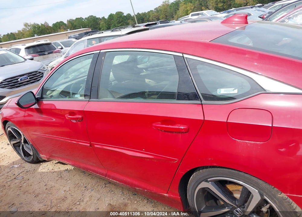 2018 HONDA ACCORD SPORT VIN: 1HGCV1F30JA083559