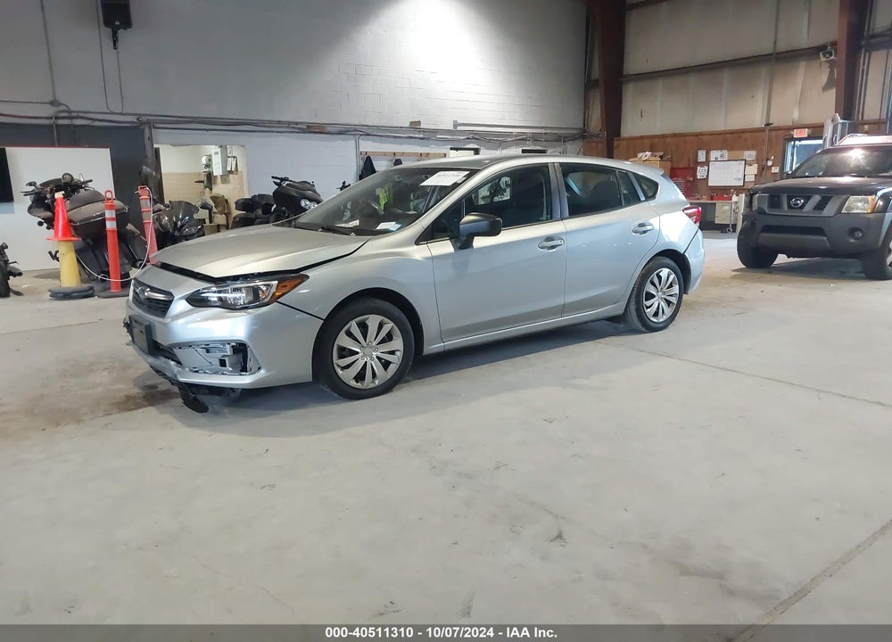2022 SUBARU IMPREZA BASE 5-DOOR VIN: 4S3GTAB67N3719619