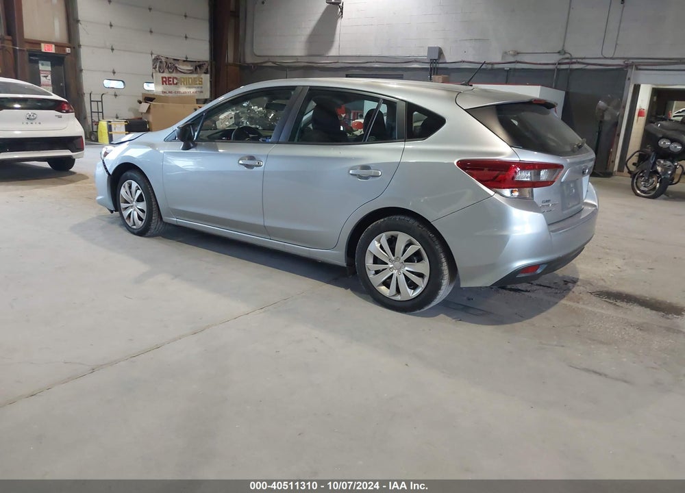 2022 SUBARU IMPREZA BASE 5-DOOR VIN: 4S3GTAB67N3719619