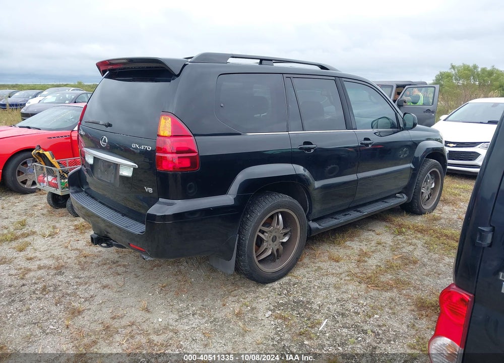 2005 LEXUS GX 470 VIN: JTJBT20X950096062