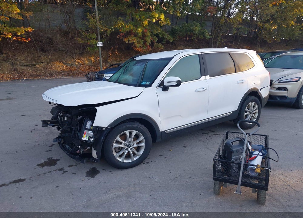 2021 KIA TELLURIDE LX VIN: 5XYP24HC2MG188874