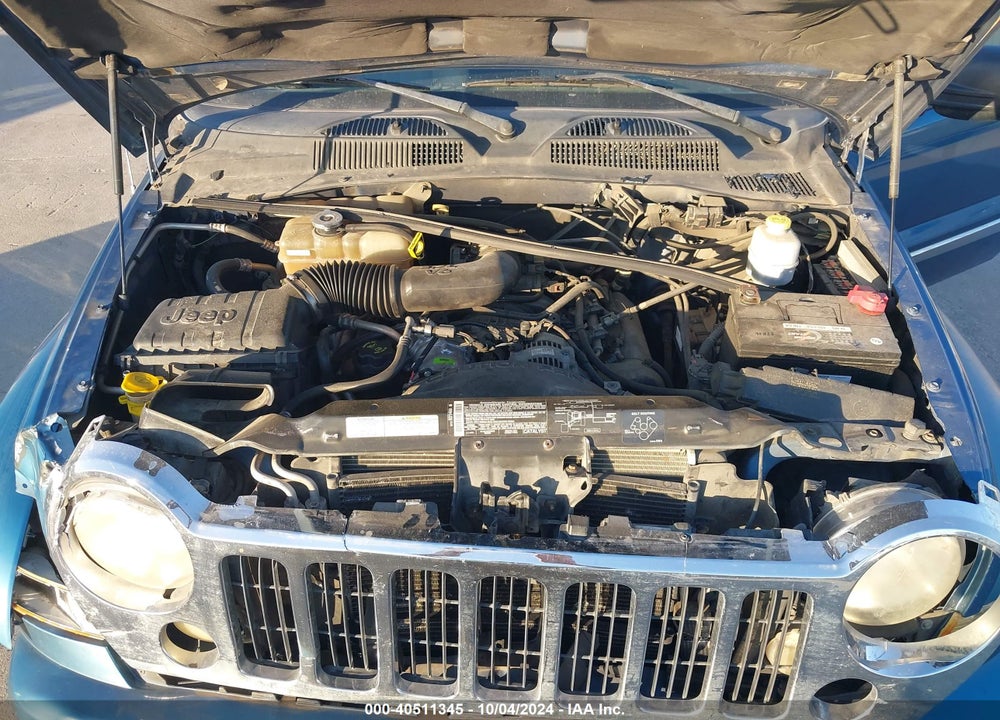 2005 JEEP LIBERTY LIMITED EDITION VIN: 1J8GK58K45W560208