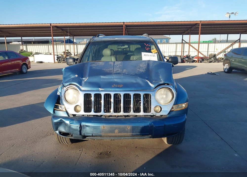 2005 JEEP LIBERTY LIMITED EDITION VIN: 1J8GK58K45W560208