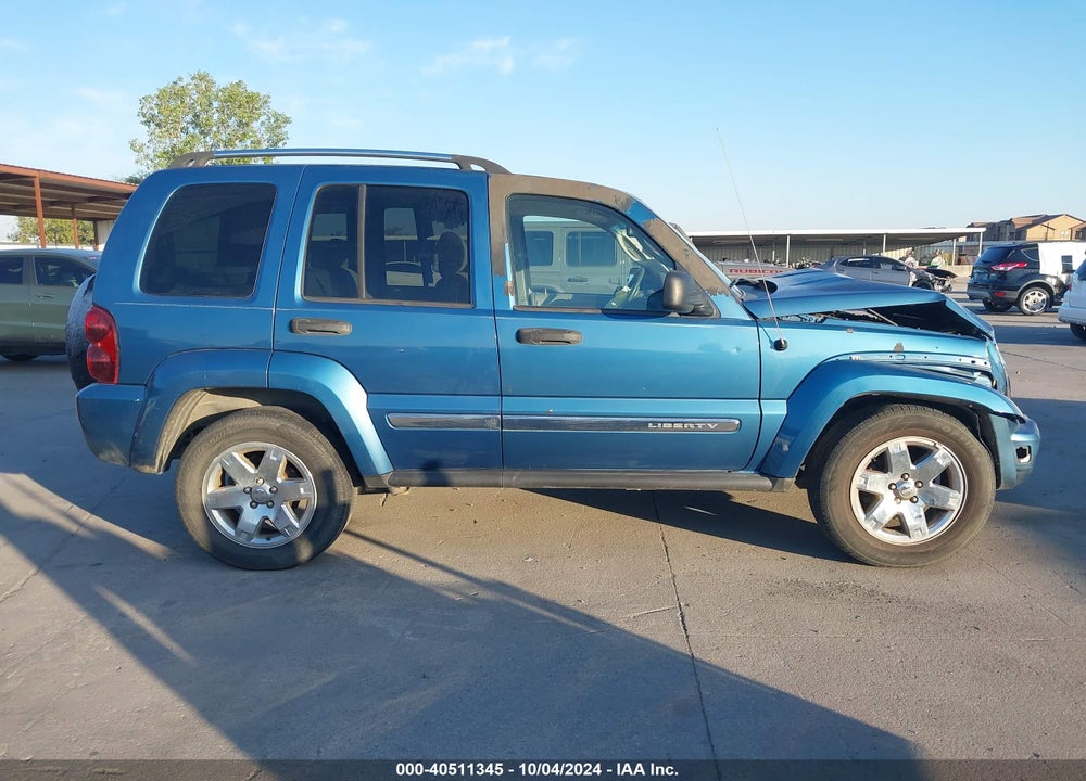 2005 JEEP LIBERTY LIMITED EDITION VIN: 1J8GK58K45W560208