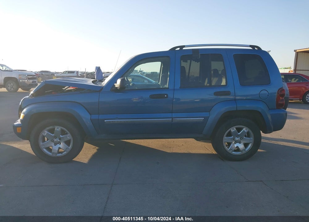 2005 JEEP LIBERTY LIMITED EDITION VIN: 1J8GK58K45W560208