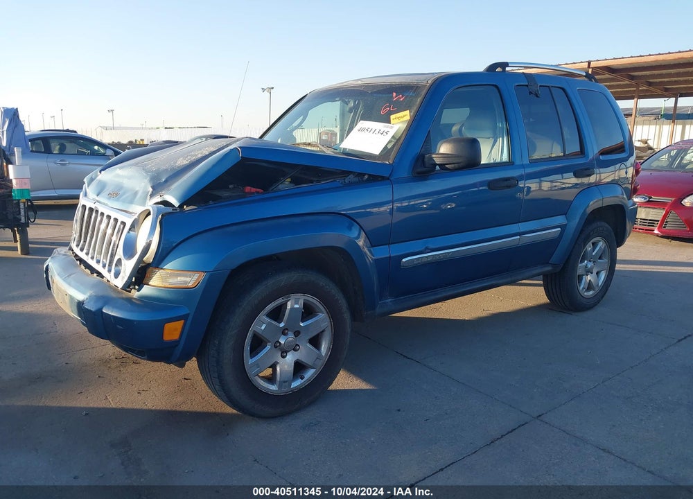 2005 JEEP LIBERTY LIMITED EDITION VIN: 1J8GK58K45W560208