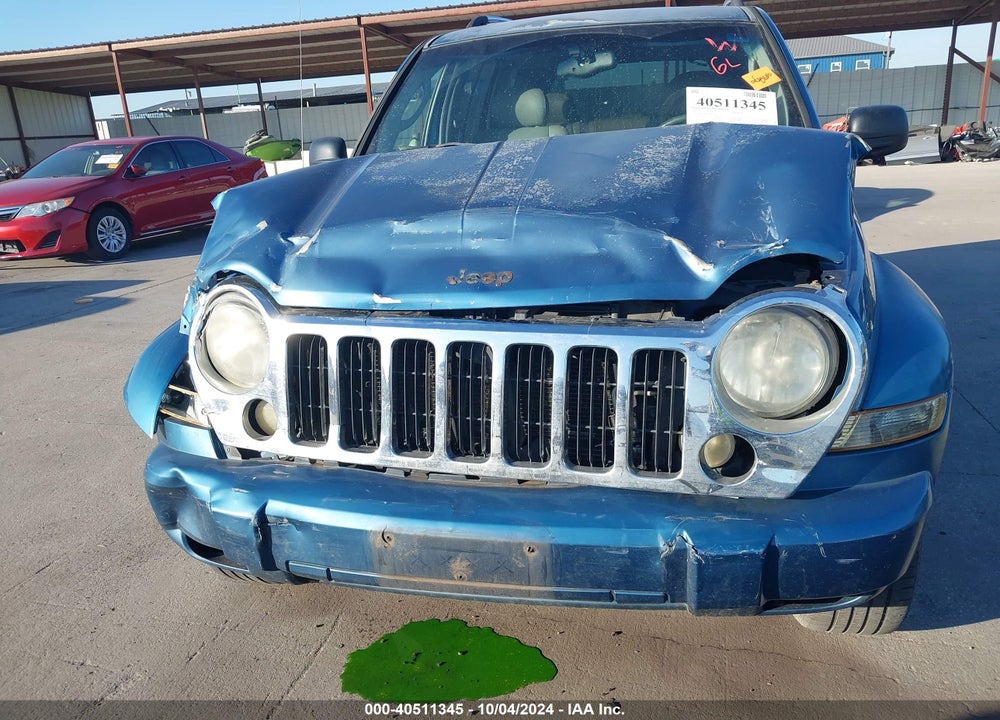 2005 JEEP LIBERTY LIMITED EDITION VIN: 1J8GK58K45W560208