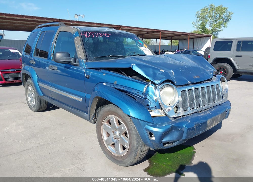 2005 JEEP LIBERTY LIMITED EDITION VIN: 1J8GK58K45W560208