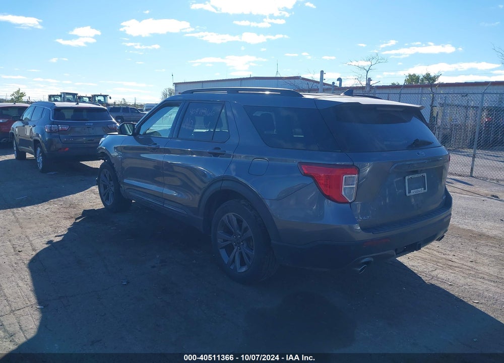 2022 FORD EXPLORER XLT VIN: 1FMSK8DHXNGA89989