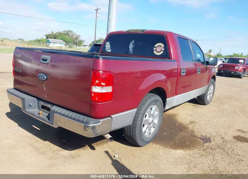 2006 FORD F-150 XLT VIN: 1FTRW12W76KA64952