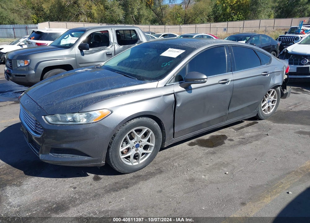2013 FORD FUSION SE VIN: 3FA6P0H74DR164659
