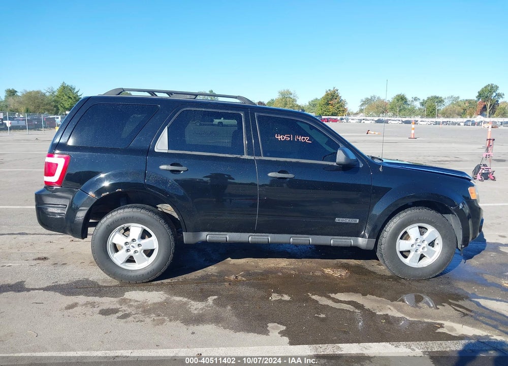 2008 FORD ESCAPE XLT VIN: 1FMCU93Z48KE01398
