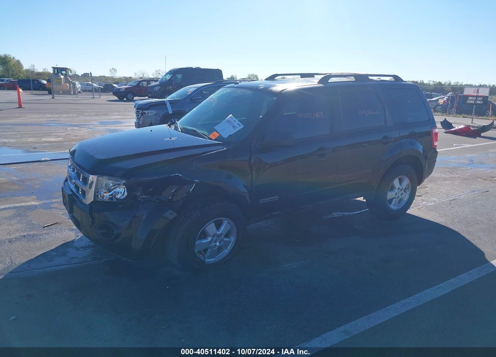 2008 FORD ESCAPE XLT VIN: 1FMCU93Z48KE01398