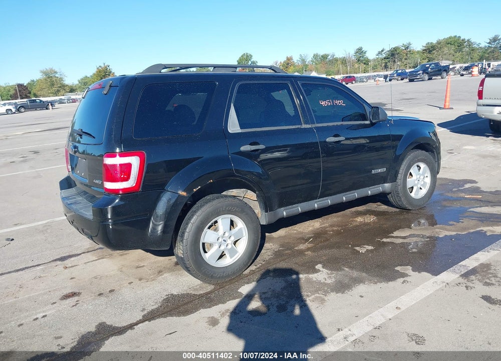 2008 FORD ESCAPE XLT VIN: 1FMCU93Z48KE01398