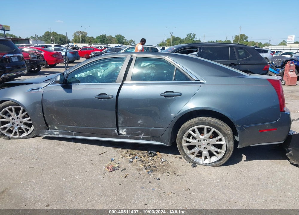 2012 CADILLAC CTS VIN: 1G6DS5E34C0125683