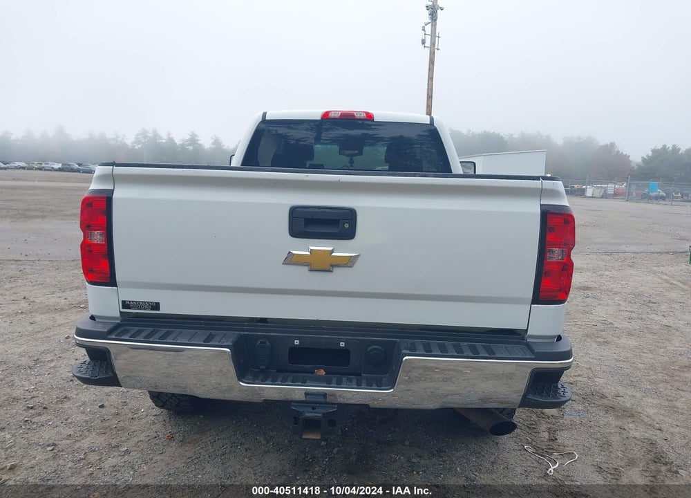 2018 CHEVROLET SILVERADO 2500HD WT VIN: 1GC2KUEG4JZ238317