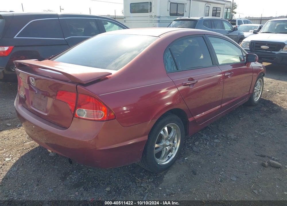 2007 HONDA CIVIC LX VIN: 1HGFA16577L082545