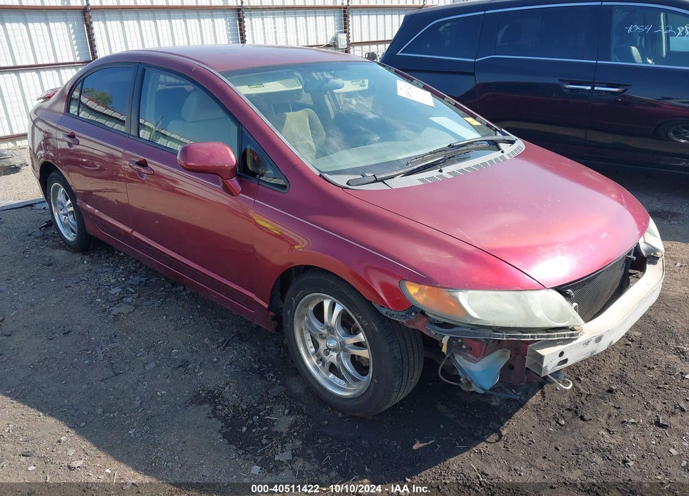 2007 HONDA CIVIC LX VIN: 1HGFA16577L082545