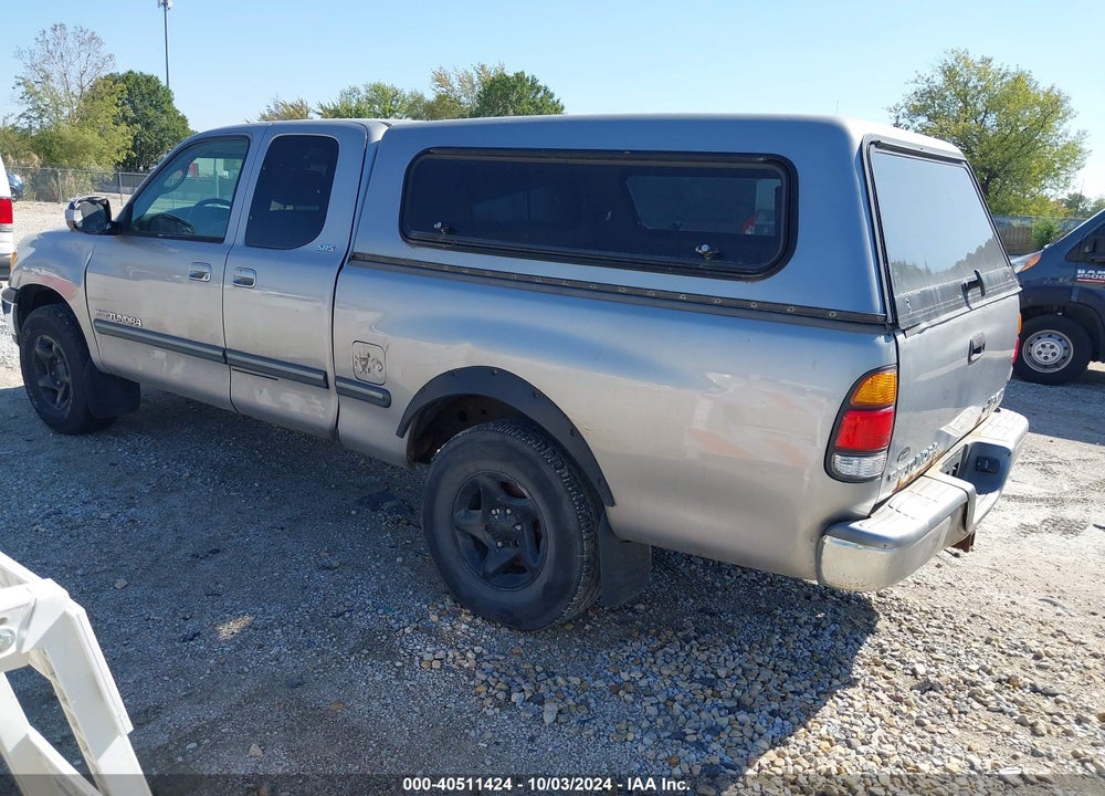 2002 TOYOTA TUNDRA SR5 V8 VIN: 5TBBT44122S308824