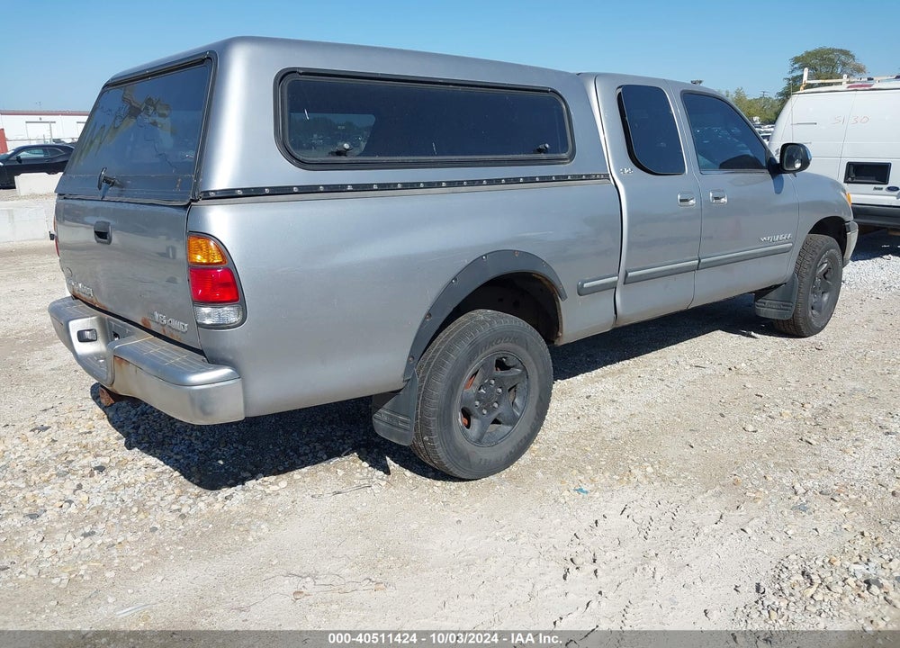 2002 TOYOTA TUNDRA SR5 V8 VIN: 5TBBT44122S308824