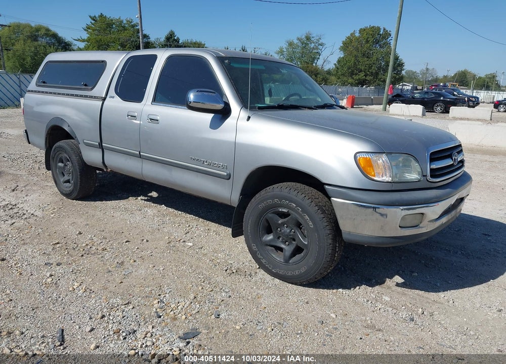 2002 TOYOTA TUNDRA SR5 V8 VIN: 5TBBT44122S308824