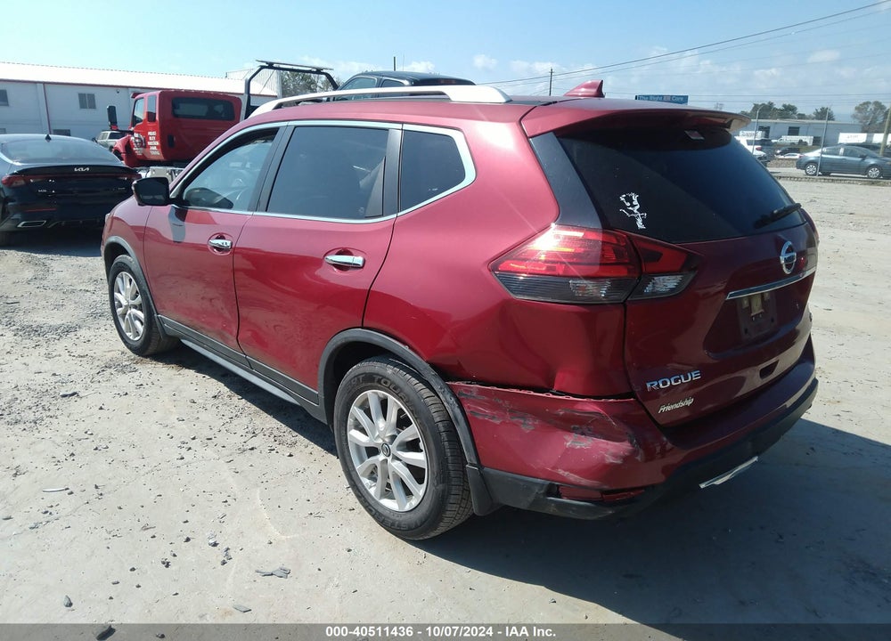 2017 NISSAN ROGUE SV VIN: JN8AT2MT8HW389608
