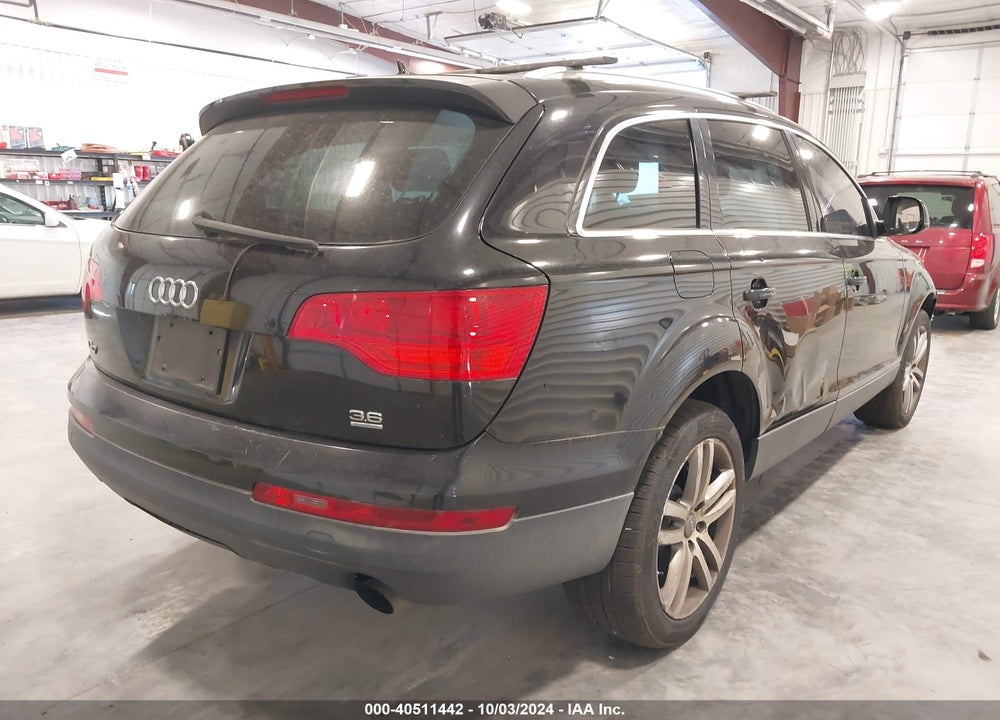 2007 AUDI Q7 3.6 PREMIUM VIN: WA1BY74L17D051647