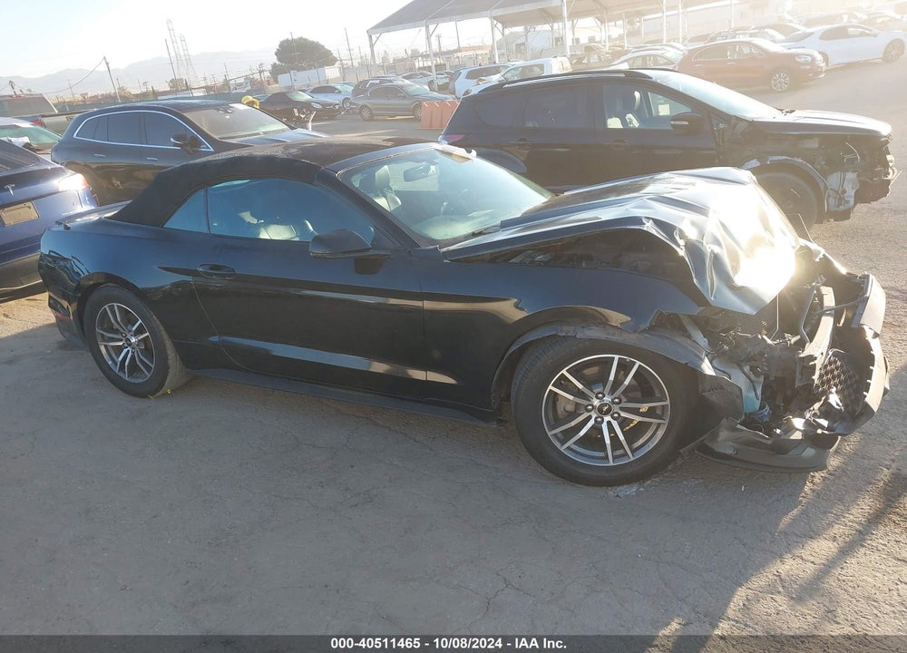 2016 FORD MUSTANG ECOBOOST PREMIUM VIN: 1FATP8UH8G5284911