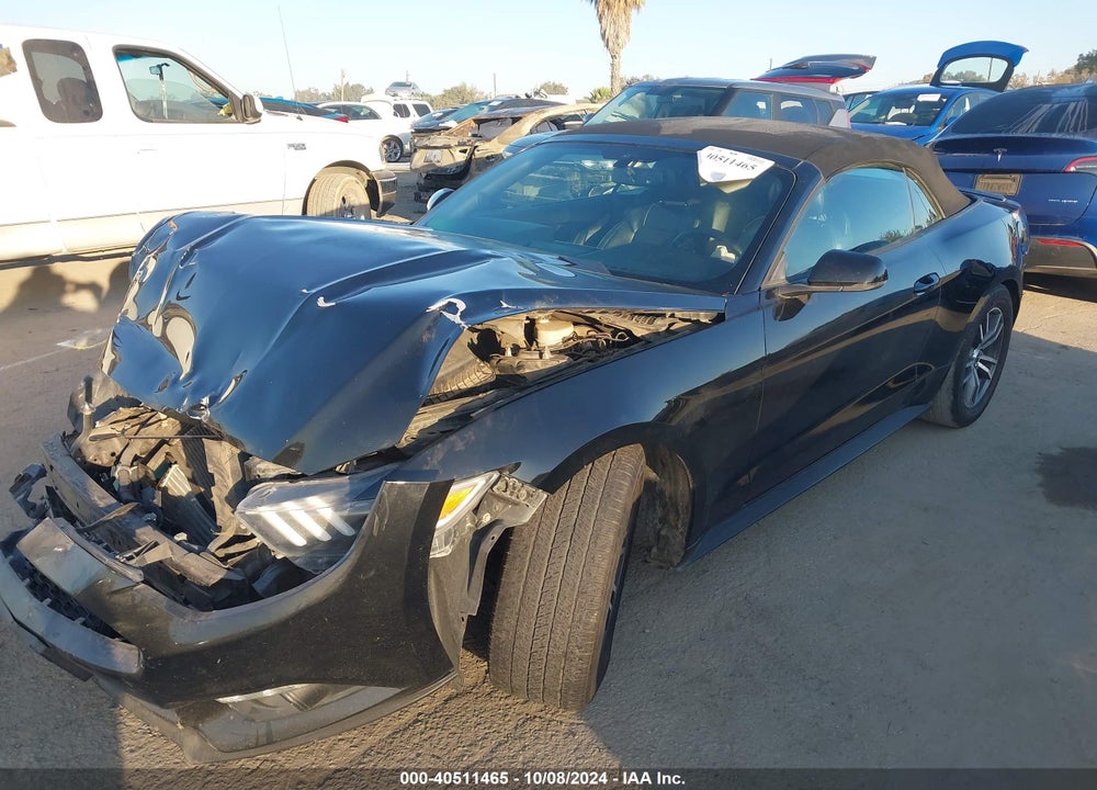 2016 FORD MUSTANG ECOBOOST PREMIUM VIN: 1FATP8UH8G5284911