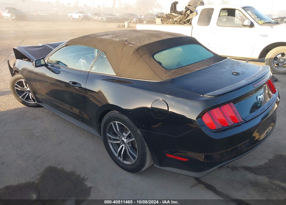 2016 FORD MUSTANG ECOBOOST PREMIUM VIN: 1FATP8UH8G5284911
