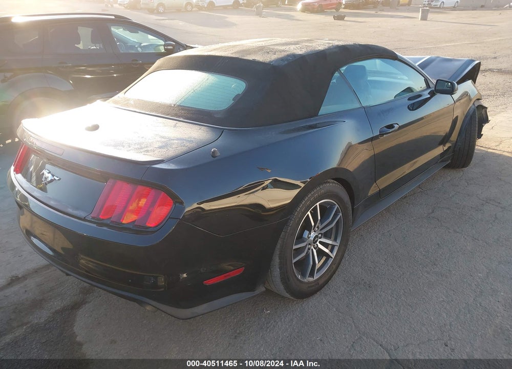 2016 FORD MUSTANG ECOBOOST PREMIUM VIN: 1FATP8UH8G5284911
