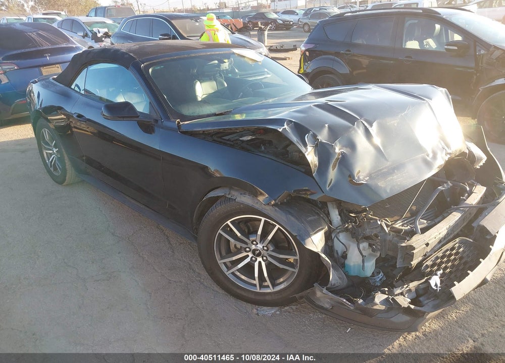 2016 FORD MUSTANG ECOBOOST PREMIUM VIN: 1FATP8UH8G5284911