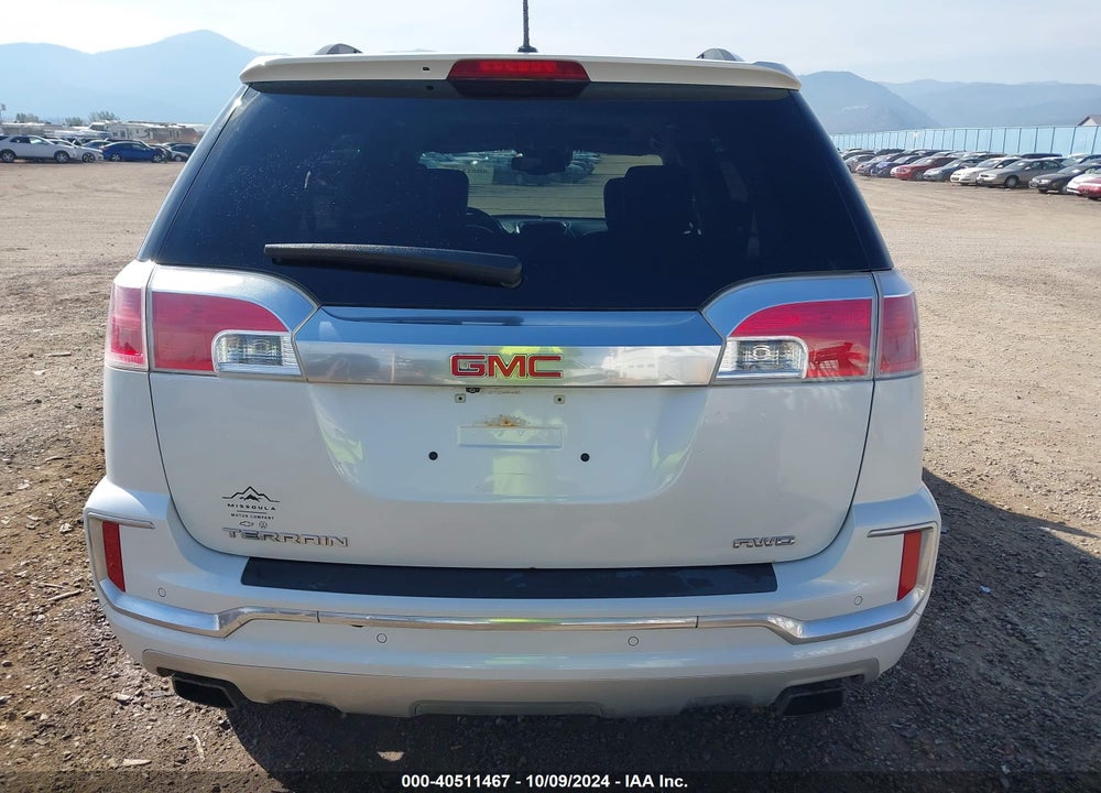 2016 GMC TERRAIN DENALI VIN: 2GKFLVE33G6153947