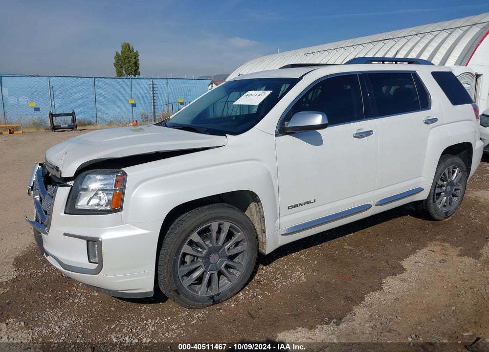 2016 GMC TERRAIN DENALI VIN: 2GKFLVE33G6153947
