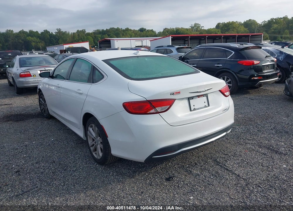 2016 CHRYSLER 200 LIMITED PLATINUM VIN: 1C3CCCAB5GN193740