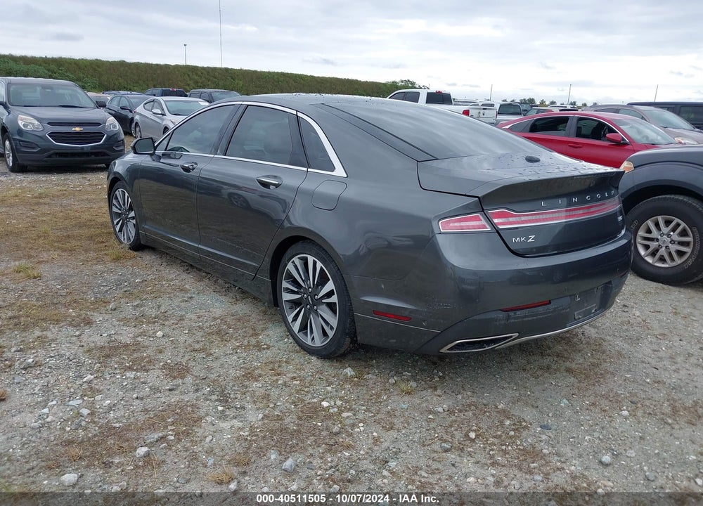 2017 LINCOLN MKZ RESERVE VIN: 3LN6L5EC3HR612136
