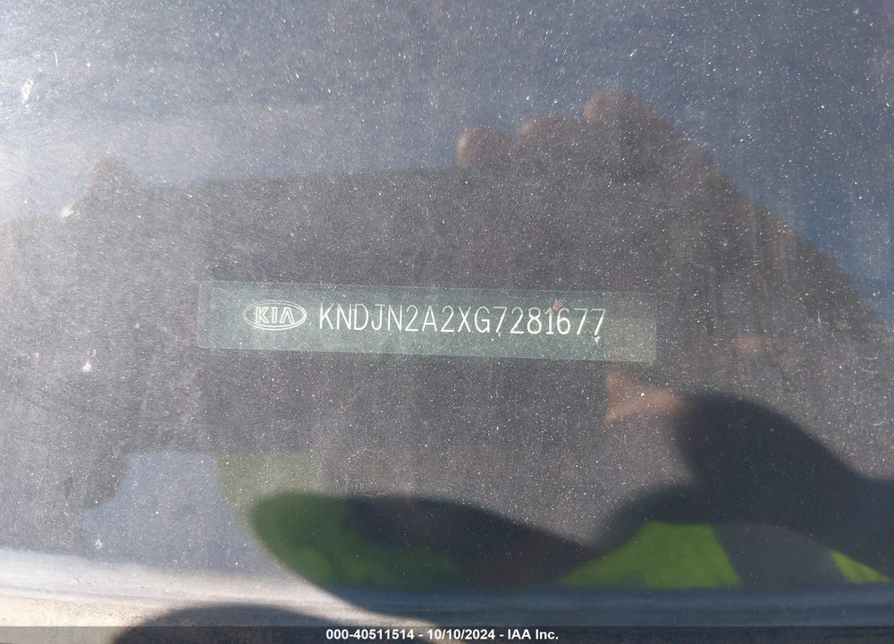 2016 KIA SOUL VIN: KNDJN2A2XG7281677