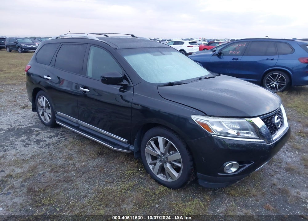 2015 PATHFINDER NISSAN  PLATINUM VIN: 5N1AR2MN2FC602512