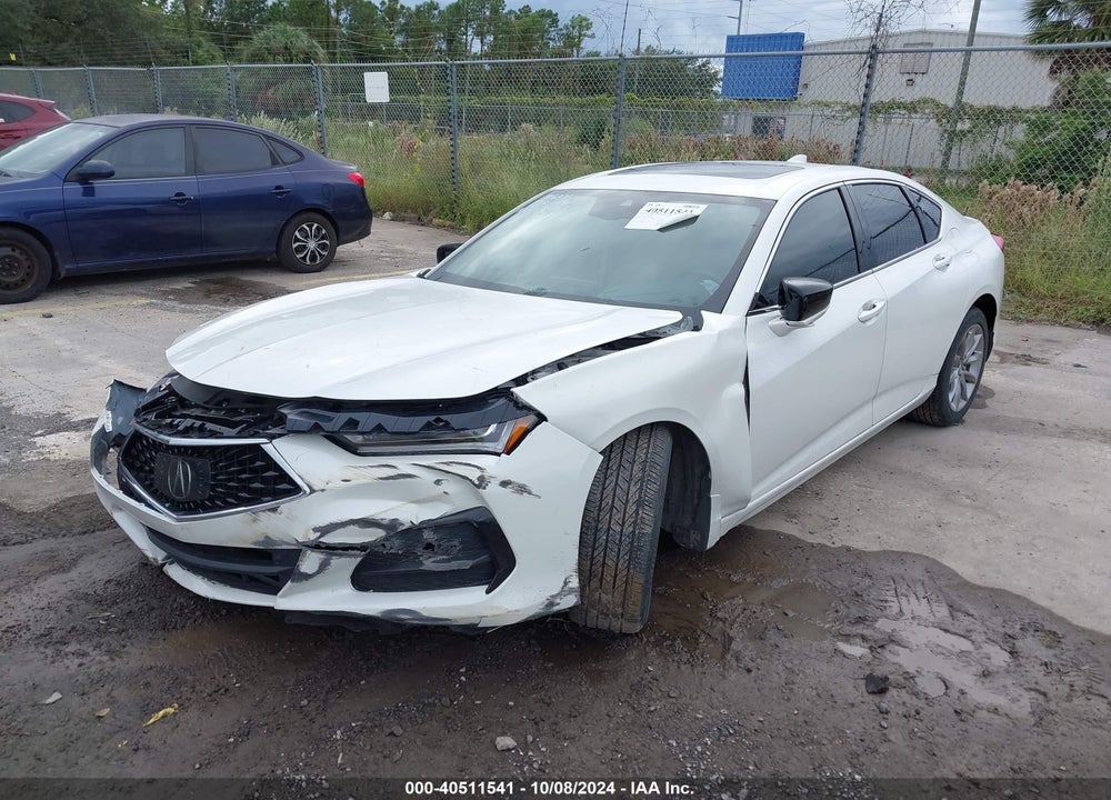 2021 ACURA TLX STANDARD VIN: 19UUB6F37MA005312