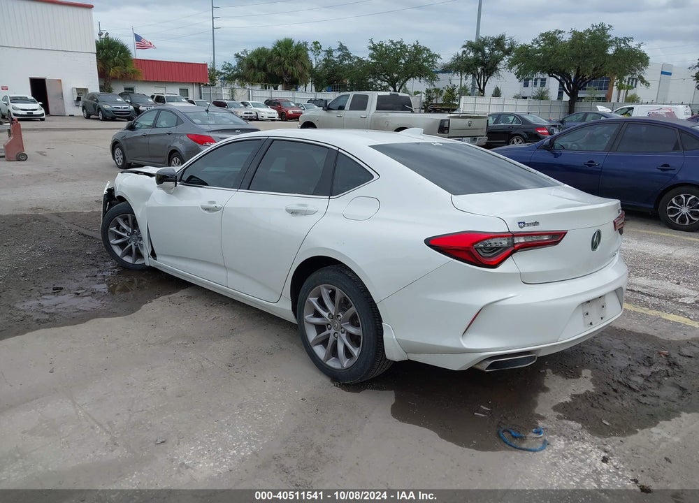 2021 ACURA TLX STANDARD VIN: 19UUB6F37MA005312