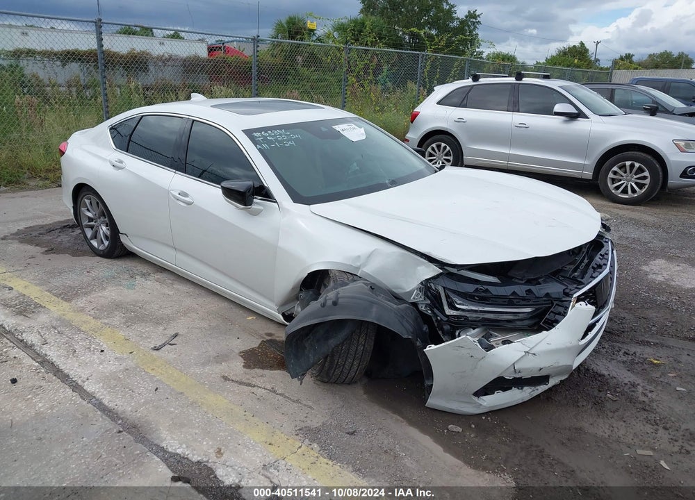 2021 ACURA TLX STANDARD VIN: 19UUB6F37MA005312