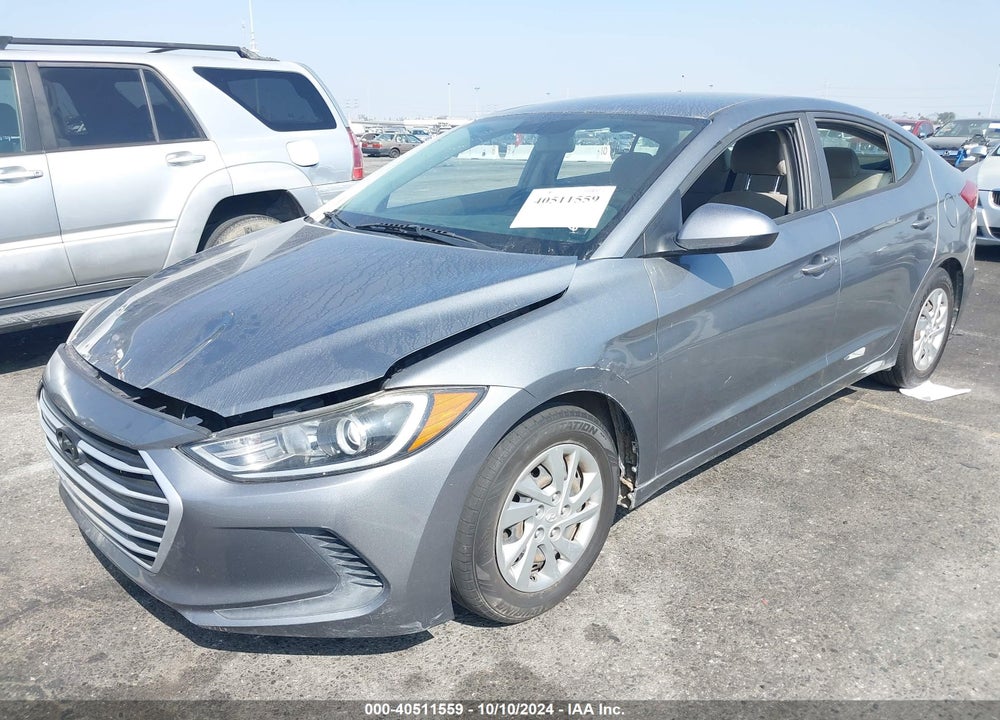 2017 HYUNDAI ELANTRA SE VIN: KMHD74LF3HU152407