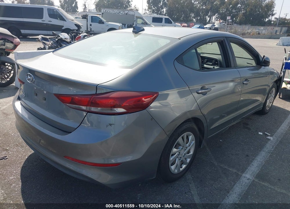 2017 HYUNDAI ELANTRA SE VIN: KMHD74LF3HU152407