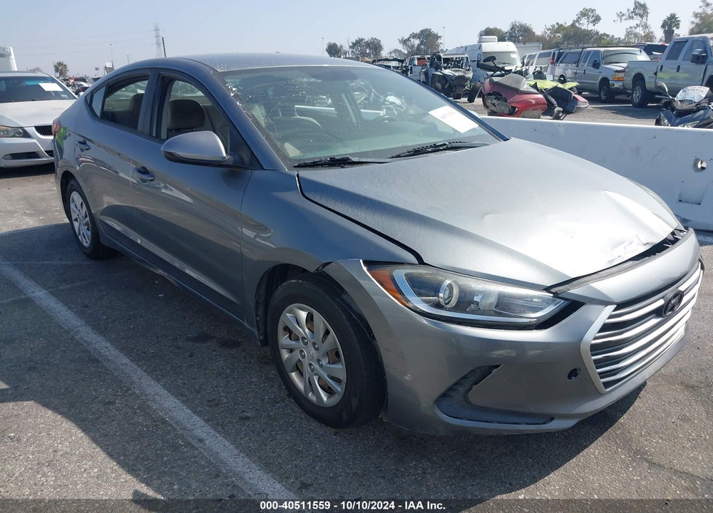 2017 HYUNDAI ELANTRA SE VIN: KMHD74LF3HU152407