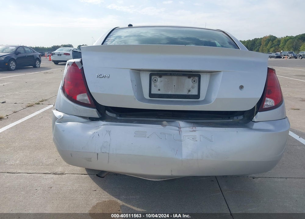 2006 SATURN ION 2 VIN: 1G8AJ55F66Z142654