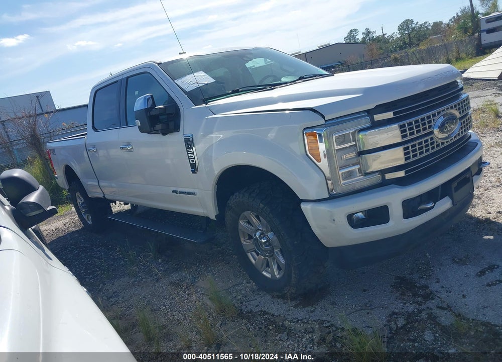 2018 FORD F-350 PLATINUM VIN: 1FT8W3BTXJEB57226